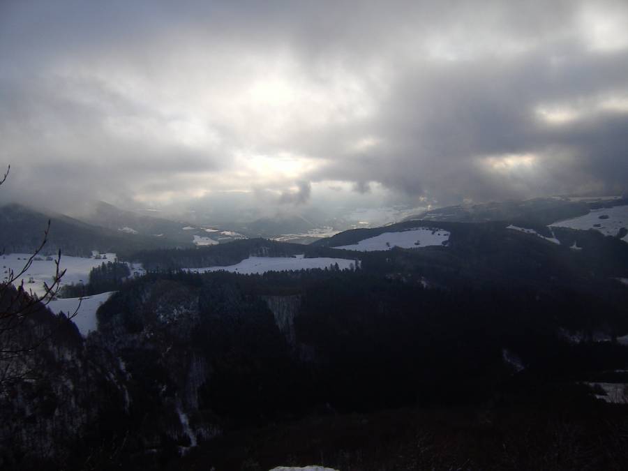 Winter on the Vápeč near Horná Poruba Winter on the Vápeč near Horná Poruba